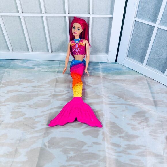 Barbie Mermaid Rainbow Doll - Picture 1 of 7